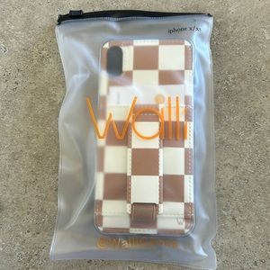 Walli ‘Chestnut Checks’ Iphone case